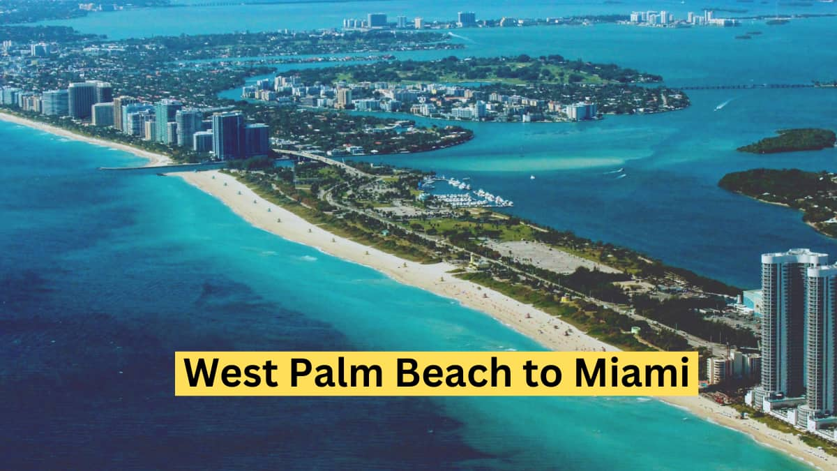 West Palm Beach to Miami